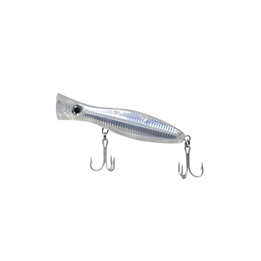 Clear Popper for Yellowfin tuna fishing