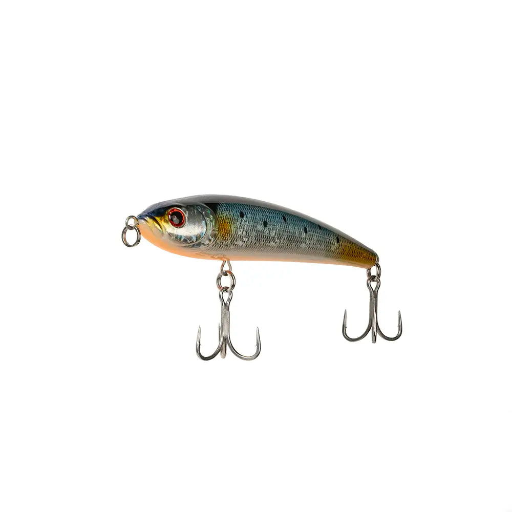 Stealth Offshore TopShot lure showing 250lb thru-wire eye-to-hook construction