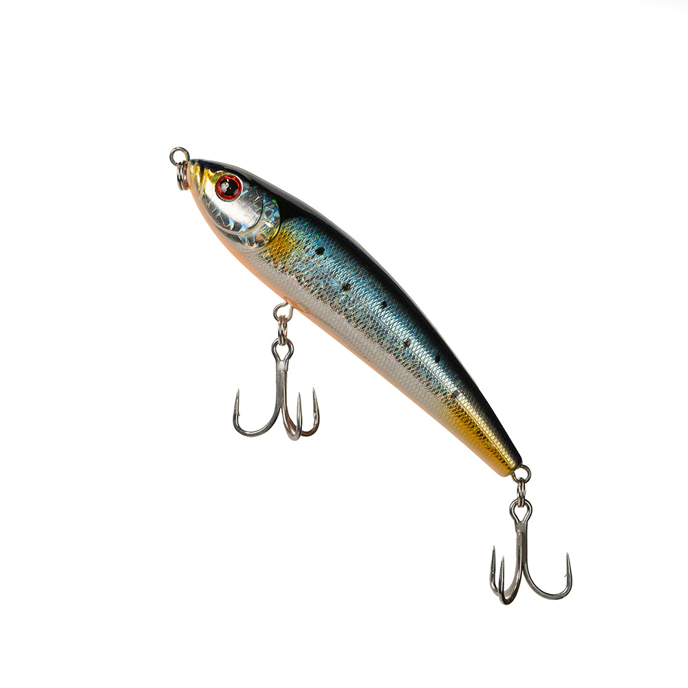TopShot subsurface tuna casting lure in Sardine color with Mustad 5x treble hooks